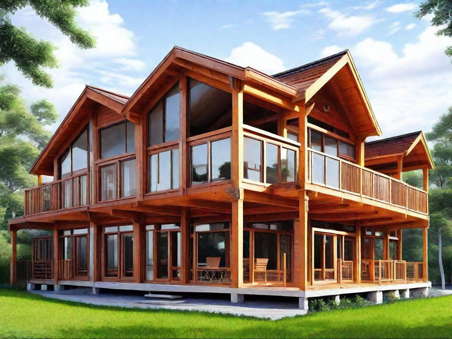 Can steel-wood structured houses be used