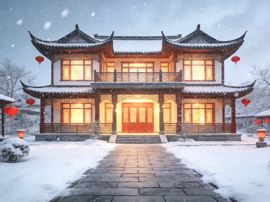 輕鋼別墅冬季保養(yǎng)小技巧，住得暖和又省心